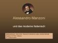Alessandro Manzoni PowerPoint PPT Presentation
