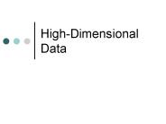 High-Dimensional Data