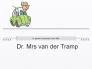 Dr. Mrs van der Tramp