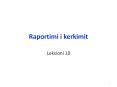 Raportimi%20i%20kerkimit PowerPoint PPT Presentation