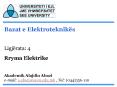 Bazat e Elektroteknik PowerPoint PPT Presentation