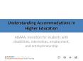 Understanding Accommodations in Higher Education PowerPoint PPT Presentation