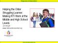 Helping%20the%20Older%20Struggling%20Learner:%20Making%20RTI%20Work%20at%20the%20Middle%20and%20High%20School%20Levels%20Jim%20Wright%20www.interventioncentral.org PowerPoint PPT Presentation