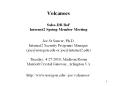 Volcanoes Salsa-DR BoF Internet2 Spring Member Meeting PowerPoint PPT Presentation