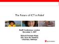 The Future of ICT in Relief PowerPoint PPT Presentation