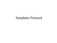 Simulator Protocol
