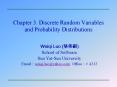Chapter 3. Discrete Random Variables and Probability Distributions PowerPoint PPT Presentation