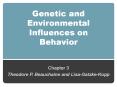 Genetic and Environmental Influences on Behavior PowerPoint PPT Presentation