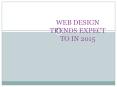 web design trends PowerPoint PPT Presentation
