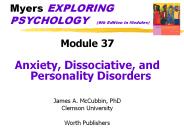 Myers EXPLORING PSYCHOLOGY  (6th Edition in Modules)