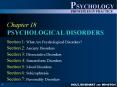 Chapter 18 PSYCHOLOGICAL DISORDERS PowerPoint PPT Presentation