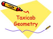 Taxicab Geometry