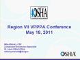 Region VII VPPPA Conference May 18, 2011 PowerPoint PPT Presentation