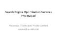 Search Engine Optimization Services Hyderabad PowerPoint PPT Presentation