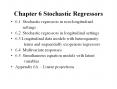 Chapter 6 Stochastic Regressors PowerPoint PPT Presentation
