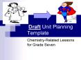 Draft Unit Planning Template PowerPoint PPT Presentation