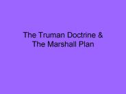 The Truman Doctrine