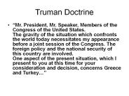 Truman Doctrine