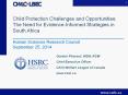 Child Protection Challenges and Opportunities: PowerPoint PPT Presentation