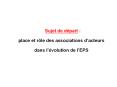 Sujet de d PowerPoint PPT Presentation