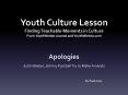 Youth Culture Lesson Finding Teachable Moments in Culture From YouthWorker Journal and YouthWorker.com PowerPoint PPT Presentation
