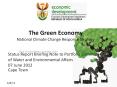 The Green Economy National Climate Change Response Strategy PowerPoint PPT Presentation