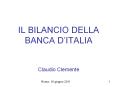 IL%20BILANCIO%20DELLA%20BANCA%20D PowerPoint PPT Presentation