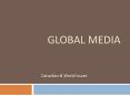 Global Media PowerPoint PPT Presentation