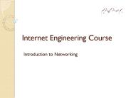 Internet Engineering Course