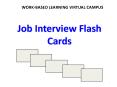 Job Interview Flash Cards PowerPoint PPT Presentation