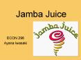 Jamba Juice PowerPoint PPT Presentation