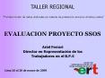 EVALUACION PROYECTO SSOS PowerPoint PPT Presentation