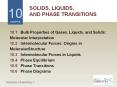 SOLIDS, LIQUIDS, PowerPoint PPT Presentation