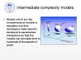 Intermediate complexity models PowerPoint PPT Presentation