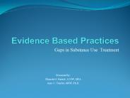 Evidence Based Practices