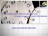 Data processing services | Data processing services in India