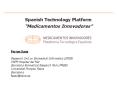 Spanish Technology Platform  PowerPoint PPT Presentation