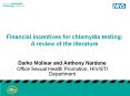 Financial incentives for chlamydia testing: A review of the literature PowerPoint PPT Presentation