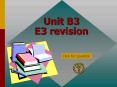 Unit B3 E3 revision PowerPoint PPT Presentation