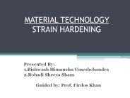 Strain Hardening