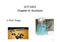 SCIT1003 Chapter 6: Auctions PowerPoint PPT Presentation
