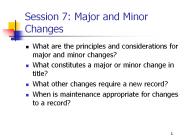 Session%207:%20Major%20and%20Minor%20Changes