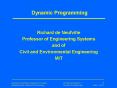 Dynamic Programming PowerPoint PPT Presentation