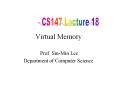 Virtual Memory PowerPoint PPT Presentation