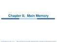 Chapter 8: Main Memory PowerPoint PPT Presentation
