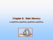 Chapter 8: Main Memory