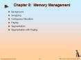 Chapter 8: Memory Management PowerPoint PPT Presentation