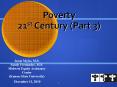Poverty PowerPoint PPT Presentation