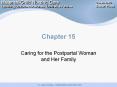 Caring%20for%20the%20Postpartal%20Woman%20and%20Her%20Family PowerPoint PPT Presentation