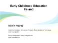 Early%20Childhood%20Education%20Ireland PowerPoint PPT Presentation
